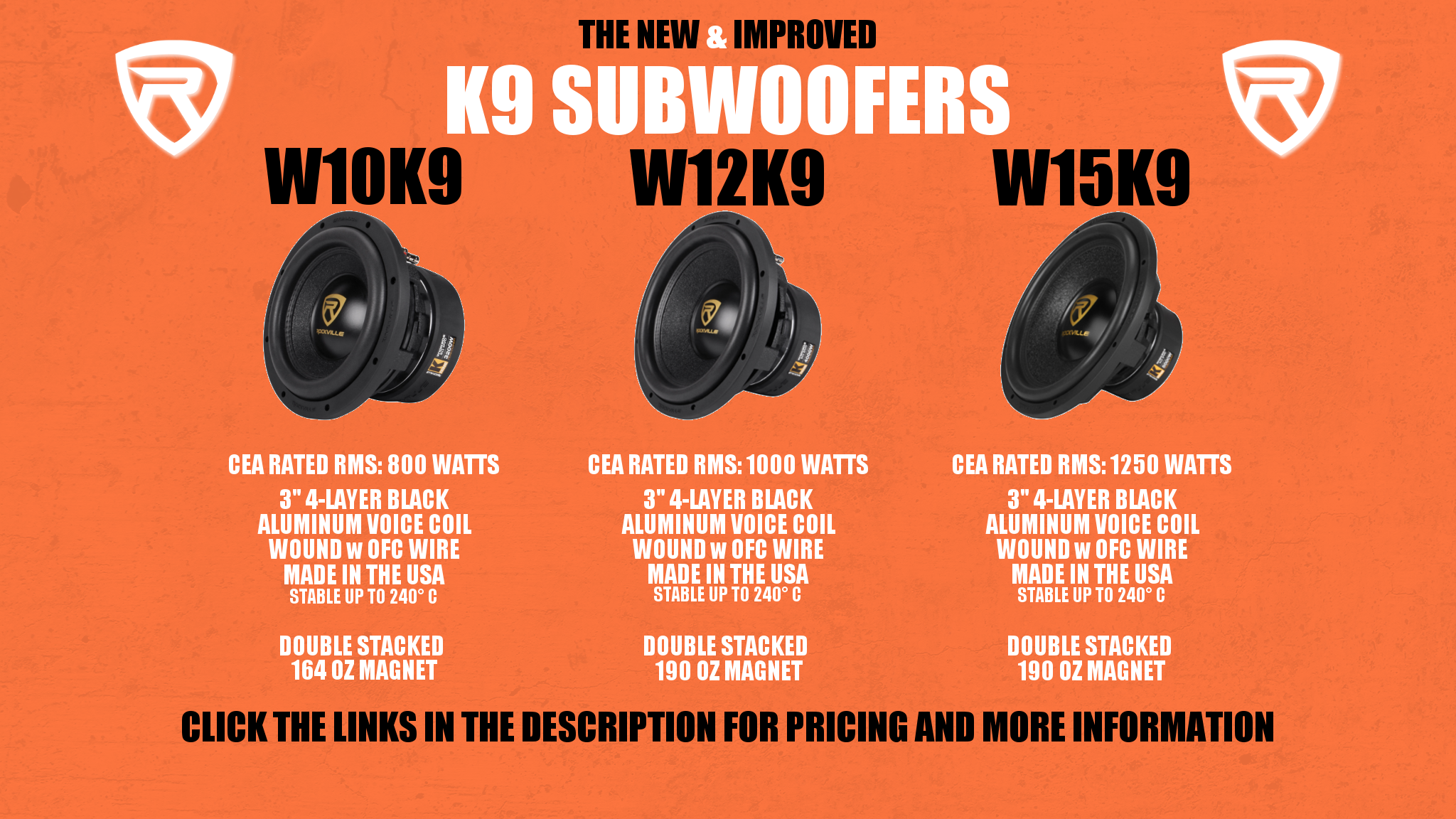 K9 Spec Sheet K9 Spec Sheet